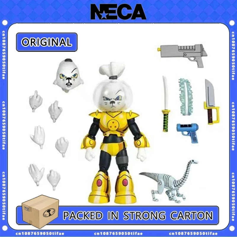 (In Stock) NECA Toys Teenage Mutant Ninja Turtles TMNT 7'' Action Figures Original Doll Collection Decoration Gift Anime Statue