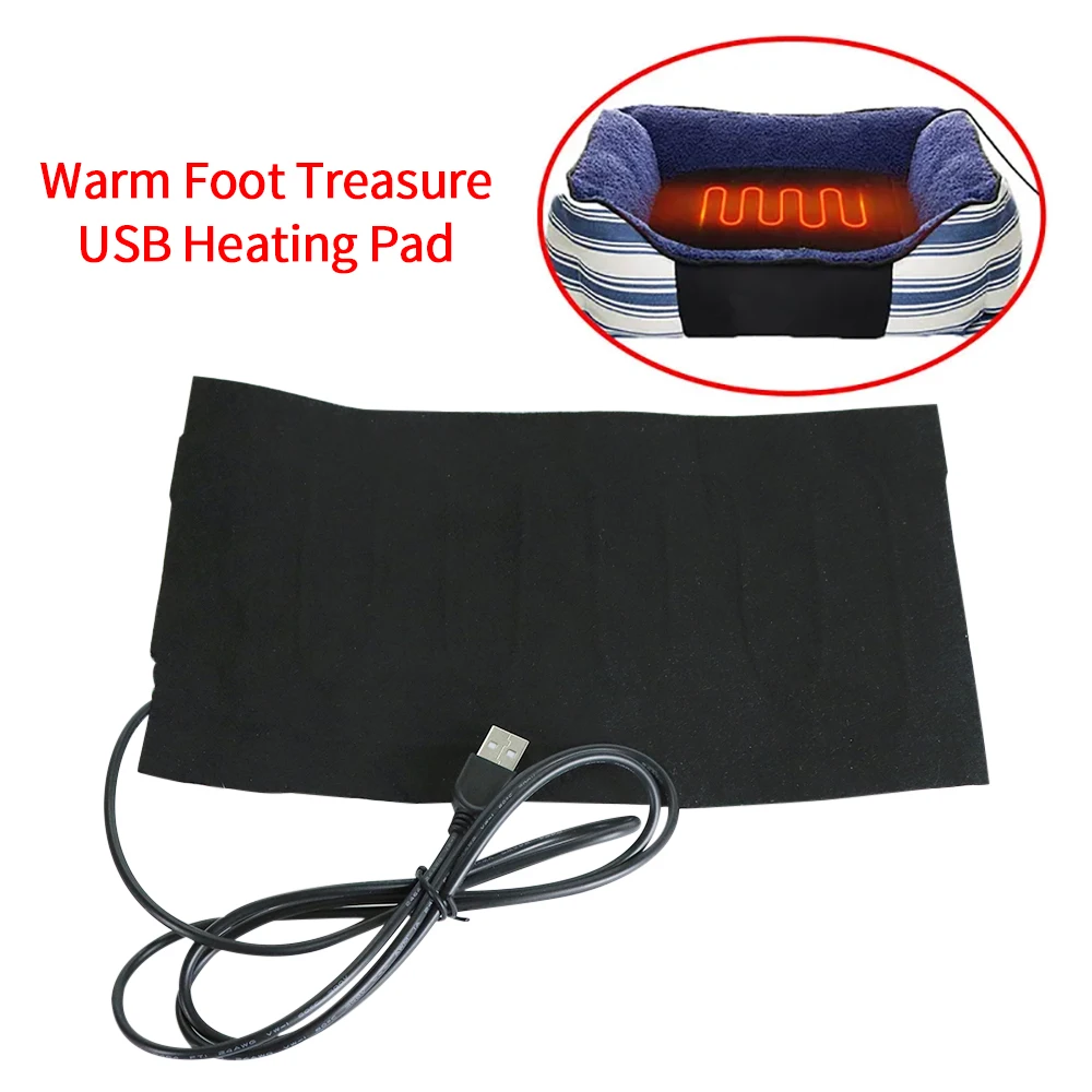 USB грелка складной лист с подогревом подушка для автомобильного сиденья