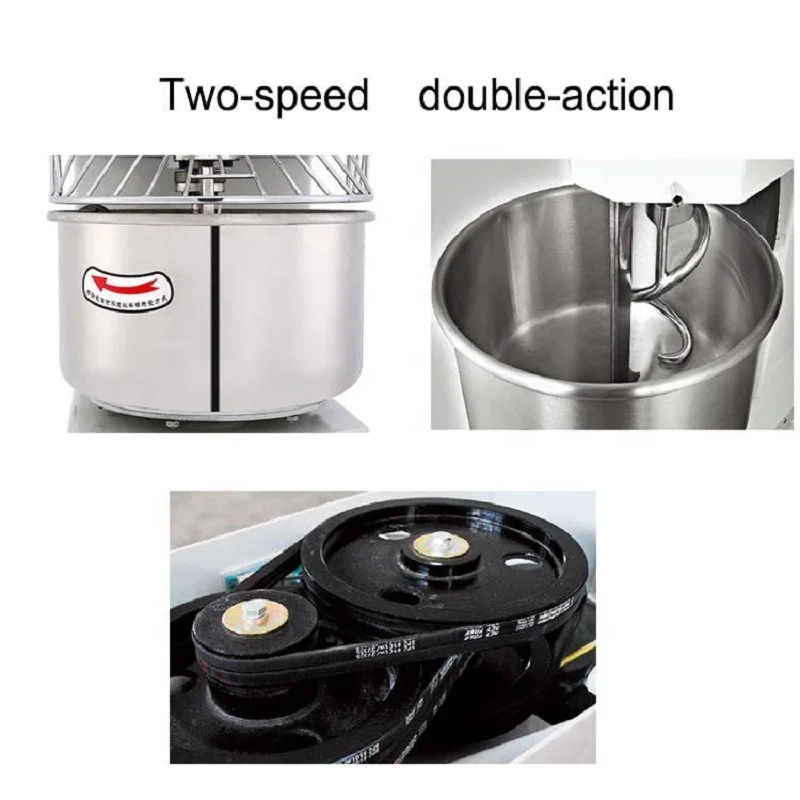 Промышленный тестомеситель для пиццы хлебобулочная машина 20 л 30 60 80 160 260