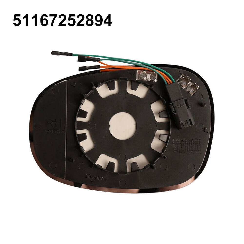 

Черное пассажирское правое 4-контактное зеркальное стекло для BMW 128i 135i 328i 335i 2010-2013 #51167252894 Plug-and-play