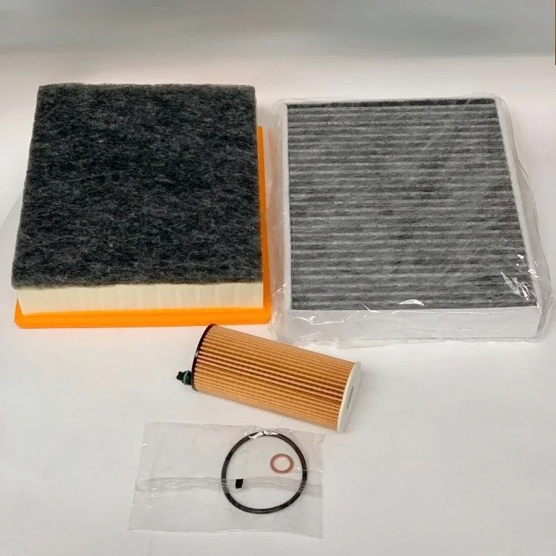Комплект из 3 фильтров для F20, F21, 114-125d, F22, 218-225d, F30, F31, F34, 316-325d: воздушный, салонный, масляный фильтры, запчасти для двигателя и кондиционера (art.: 3920db2e7bb21) - 3920db2e7bb21