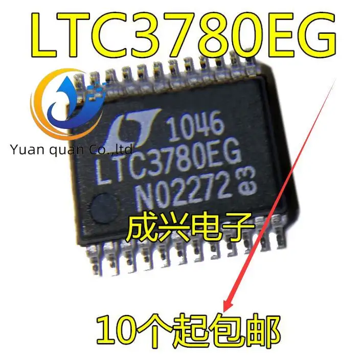 

2pcs original new LTC3780 LTC3780EG LTC3780IG SSOP24 Boost Controller