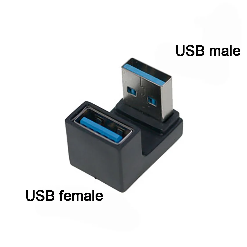 1 U-образный расширительный соединитель вверх и вниз под углом 180 градусов USB 3 0 Usb