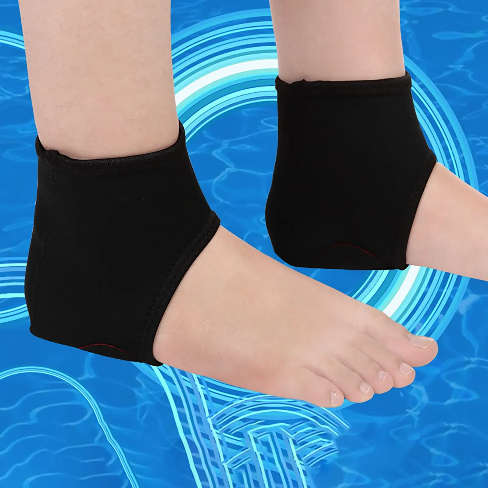 

1pair New Gel Heel Socks Moisturing Spa Gel Socks Feet Care Cracked Foot Dry Hard Skin Protector Wholesale Or Retail