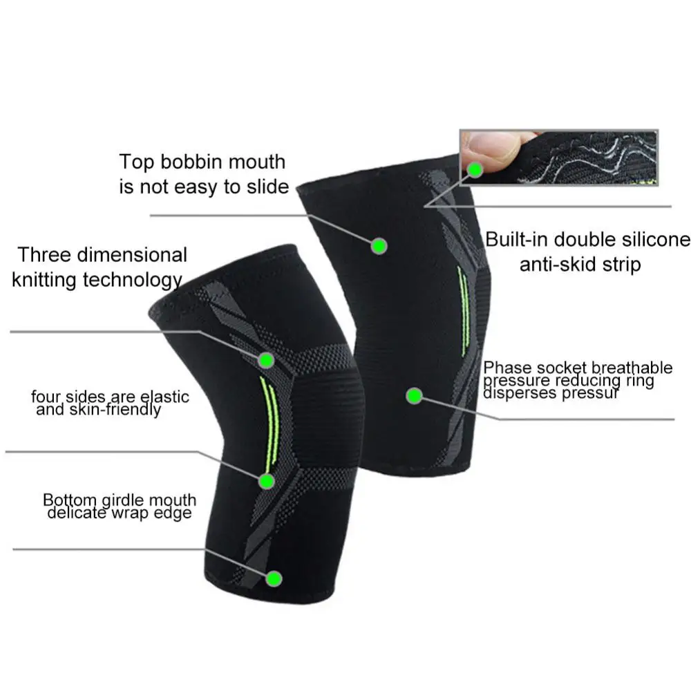 

1 шт., силиконовый бандаж на колено при артрите