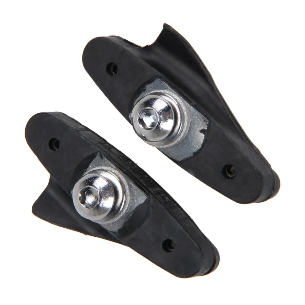 

V-Brake Holder Shoes Rubber Blocks Durable Cycling Accessories 1 Pair Mountain Road Bike Brake Pads Bicycle Braking Accessories