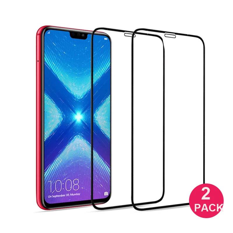

Закаленное стекло для iPhone, защитная пленка на весь экран для iPhone 11, 12, 13 Pro, XS MAX, XR, 6, 7, 8 Plus, SE2020, 2 упаковки