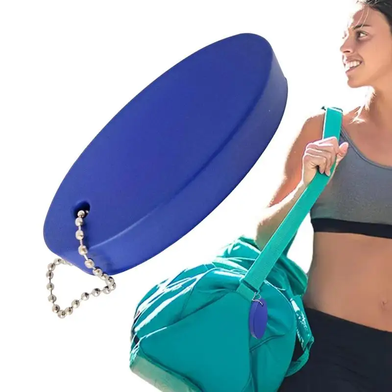 

Поплавок в воде брелок плавающий легкий поплавок брелок овальное кольцо для ключей Мужская модная спортивная цепочка для ключей веера для кемпинга рыбалки