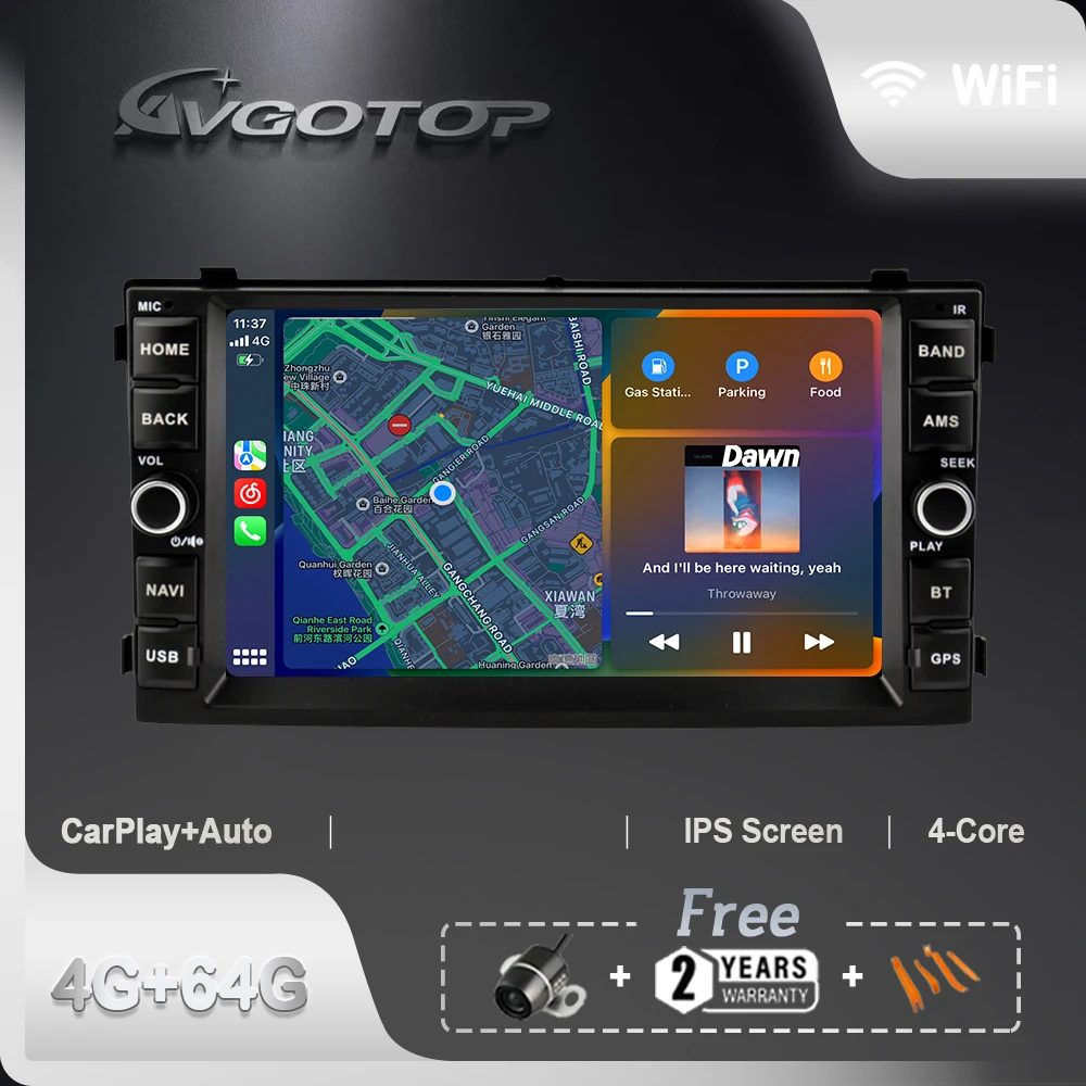 WITSON 7 дюймов Android 15 АВТОМОБИЛЬНЫЙ РАДИО GPS для KIA CEED 2007 2008 2009 Carplay Автомобильный мультимедийный стереоплеер Auto Audio Navi Stero