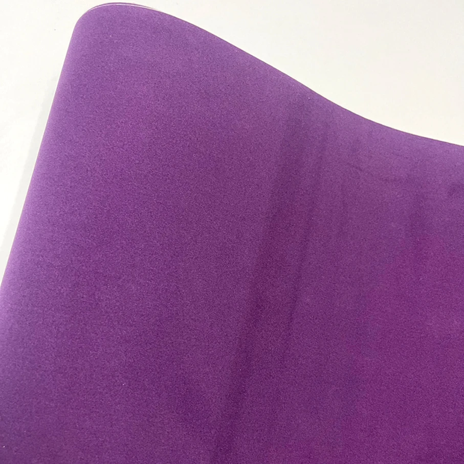

Фиолетовая замшевая виниловая пленка, бархатная ткань, меняющая цвет Автомобильная наклейка, автомобильные наклейки, наклейки на капот, пленка, наклейки для автомобиля