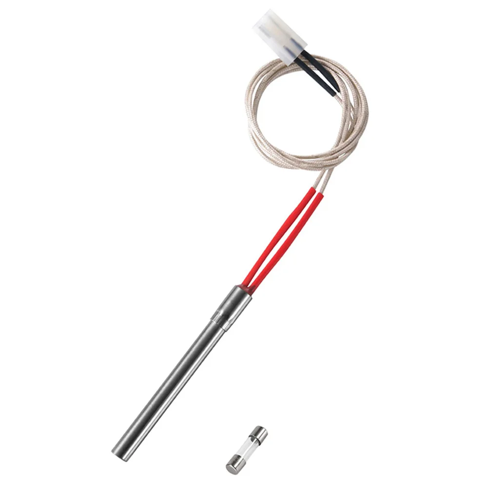 

Lighter Ignition Rod High Quality Silicone White Sleeve Stainless Steel 310S TR 9.5*110 120v 200w L Outdoor Cooking