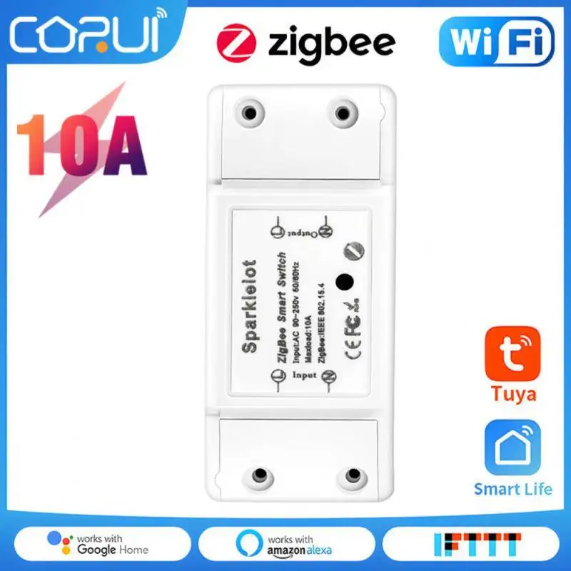 

Умный светильник ель света CORUI ZigBee3.0, 10 А, универсальный таймер выключателя, приложение для беспроводного дистанционного управления, работа...