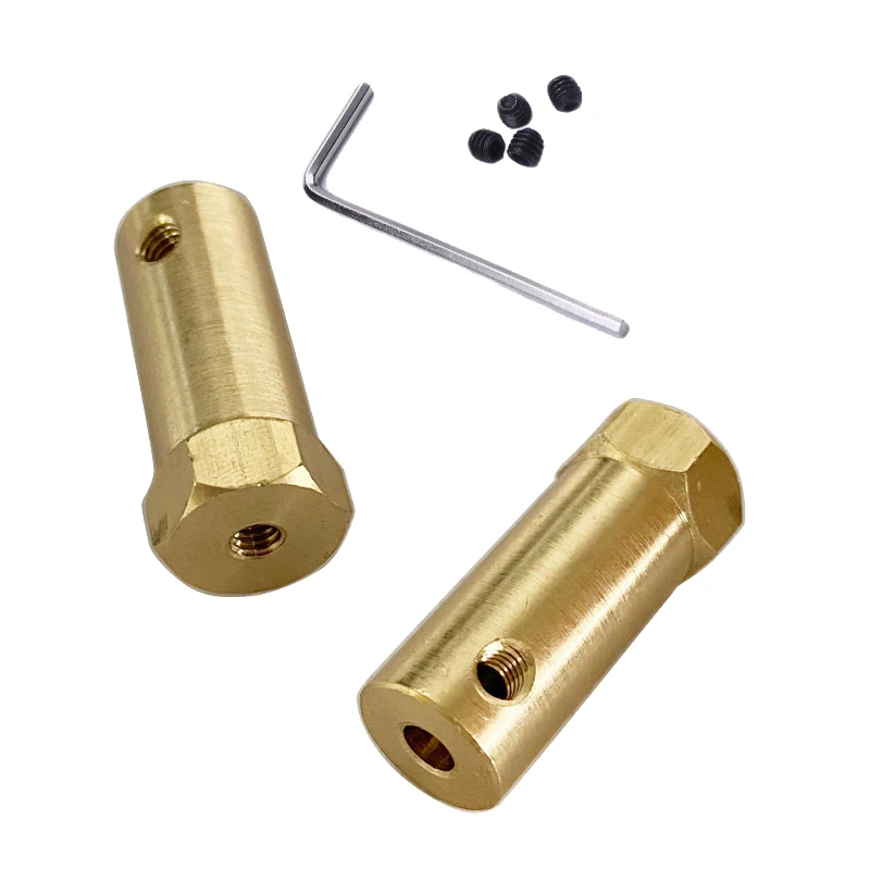 Жесткая Шестигранная муфта для басов шестигранный соединитель втулка вала