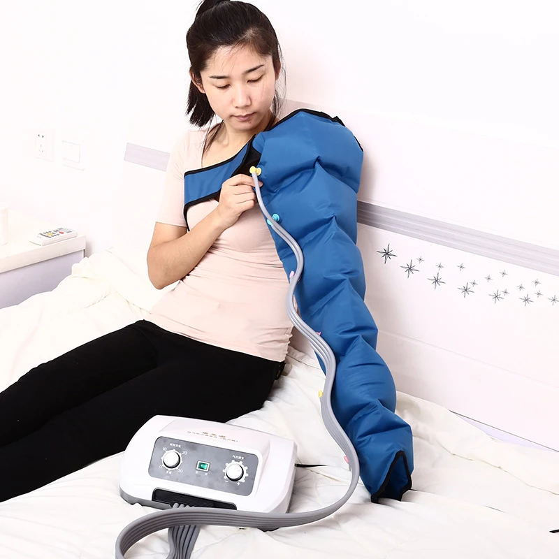 

Air Chambers Leg Compression Massager Pressotherapy Apparatus Arm Waist Pneumatic Air Wraps Relax Pain Relief Massagers