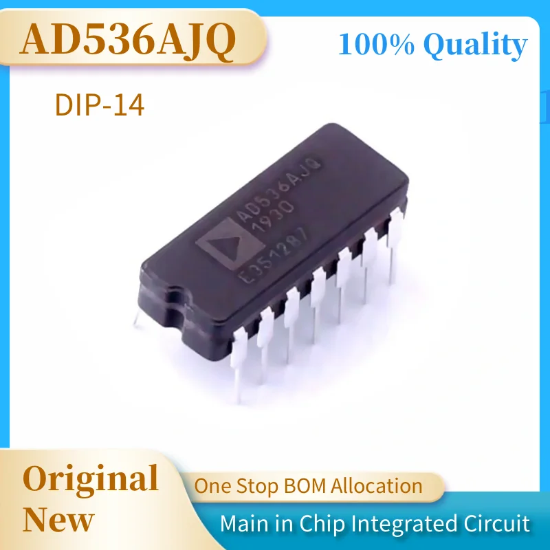 

1PCS New Original AD536AJQ DIP-14 Electronic Components IC Chip EEPROM Integrated Circuit IC MCU BOM Service for ADI