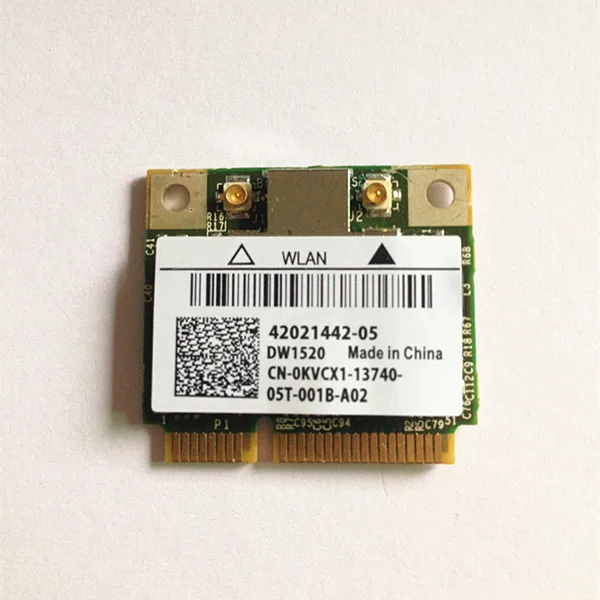 

New For Dell DW1520 BCM4322 Wireless WLAN 802.11a/b/g/n Half Mini PCI Express wlan Card for Broadcom BCM943224HMS