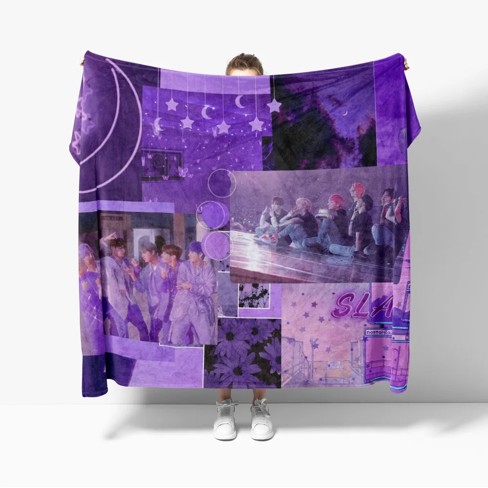 

Kpop-BTS Фланелевое одеяло