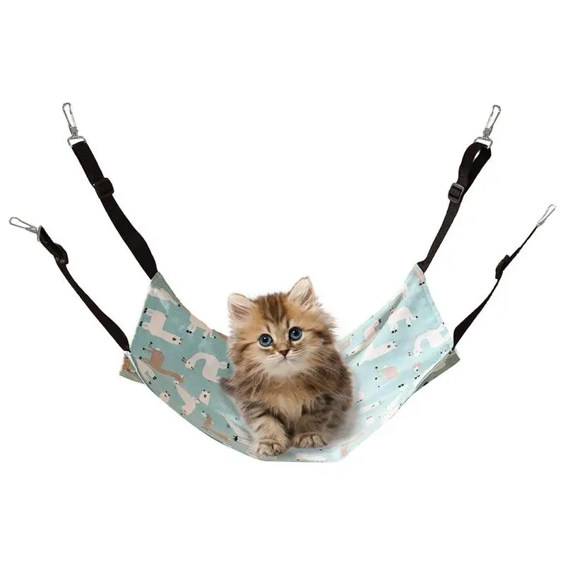 

Cat Cage Hammock Universal Cat Swing Bed Cushion Multifunctional Cat House Basket Cushion Mat Soft Pet Hangable Hammock Pet Cat