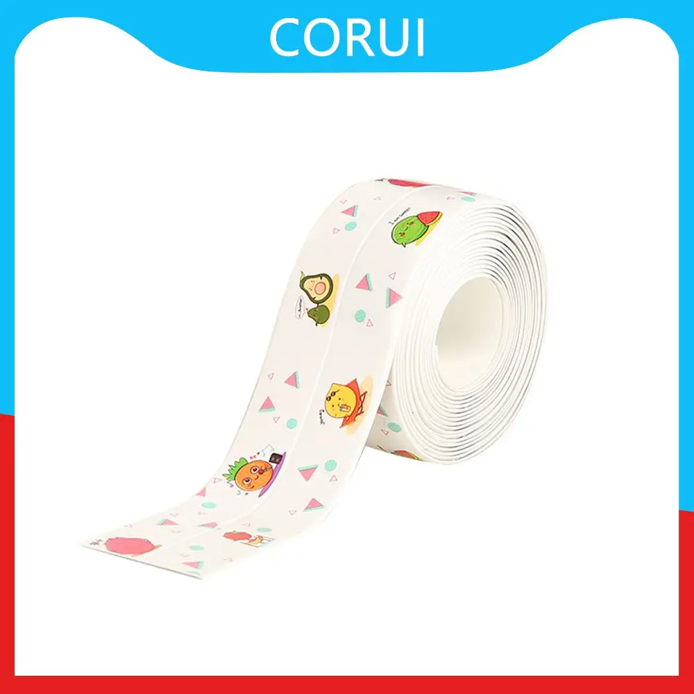 

Cute Sink Mold Proof Sticker Arbitrary Cropping Beautiful Seam Stickers Waterproof Mold Resistant Smoothness Beautiful