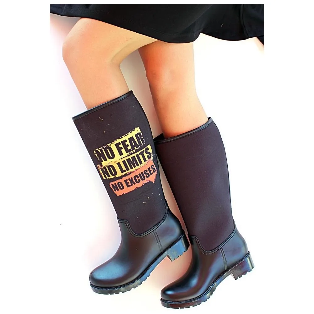 

Dorlie Black Women 'S Waterproof Rain Waders Ç19115