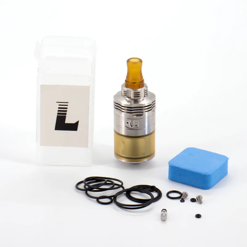 

Обслуживаемый резервуар YFTK Style 415 S61 V2 MTL RTA, 2,0 мл, 22 мм, одна катушка, 510 PEI дрип-тип, верхнее наполнение, регулировка воздушного потока, распылит...