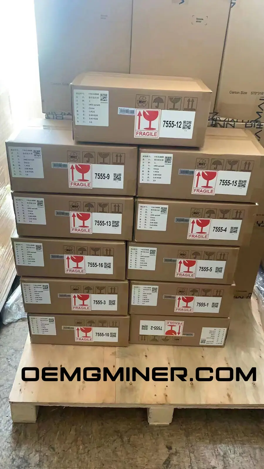 

10 единиц-IceRiver KS0 KAS Asic Kaspa Miner 100GH с блоком питания