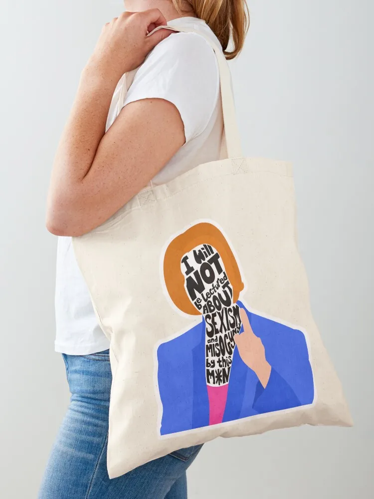 Я НЕ буду лексился Большая сумка Женская для покупок Холщовая с логотипом
