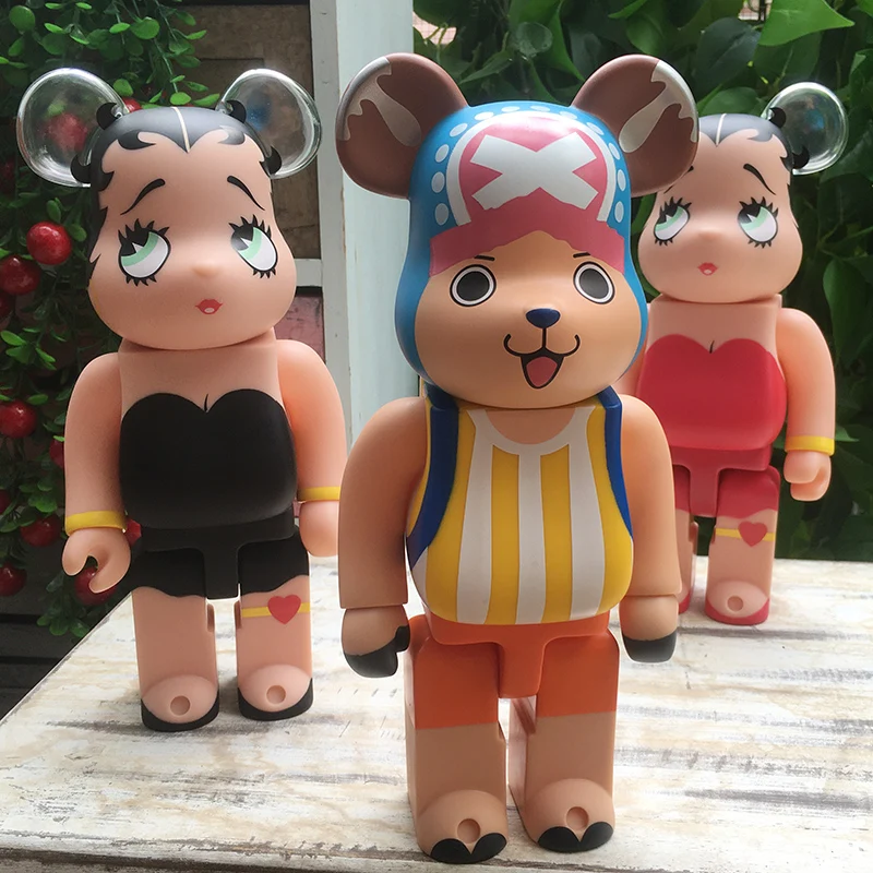 Bearbrick 400% Аниме периферийные игрушки 17 см, строительный блок, медведь, кукла, волчок, игра, ручная работа, подвижные украшения, украшения, подарки Bearbrick 400% Аниме периферийные игрушки 17 см, строительный блок, медведь, кукла, волчок, игра, ручная работа, подвижные украшения, украшения, подарки