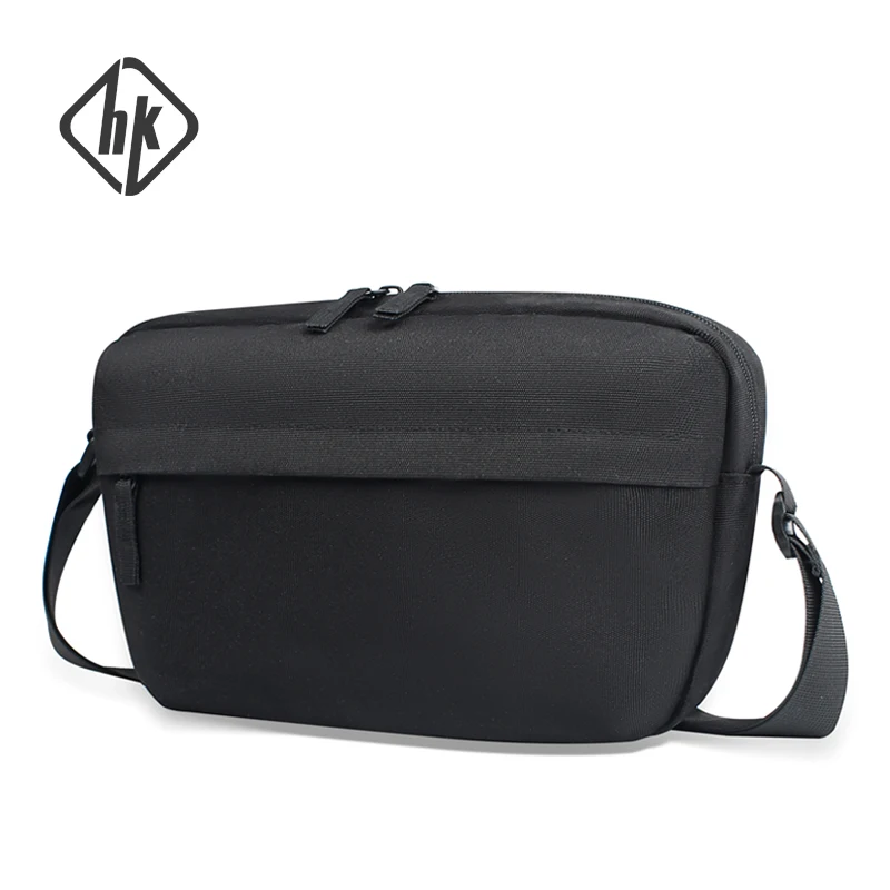 HcanKcan Men's Crossbody Bag Light Weight Fashion Messenger Bag For Men 9.7 Inch iPad Shoulder Bag Husband Sling Bag Outdoor