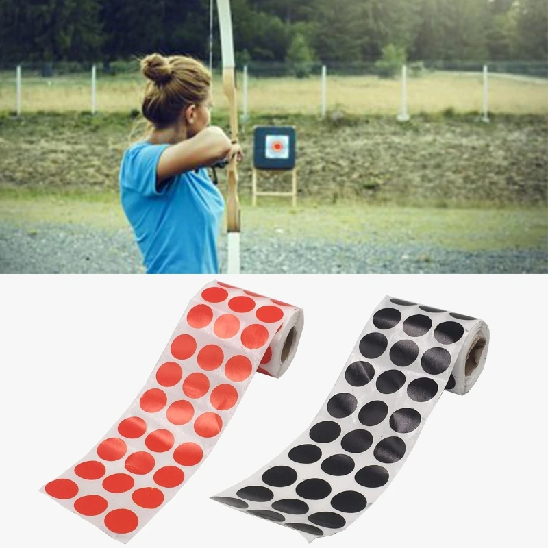 

Self-Adhesive Splatter Splash & Reactive(Colors Impact) Shooting Sticker Targets 4/5in (2CM) 900Pcs per Roll 24BD