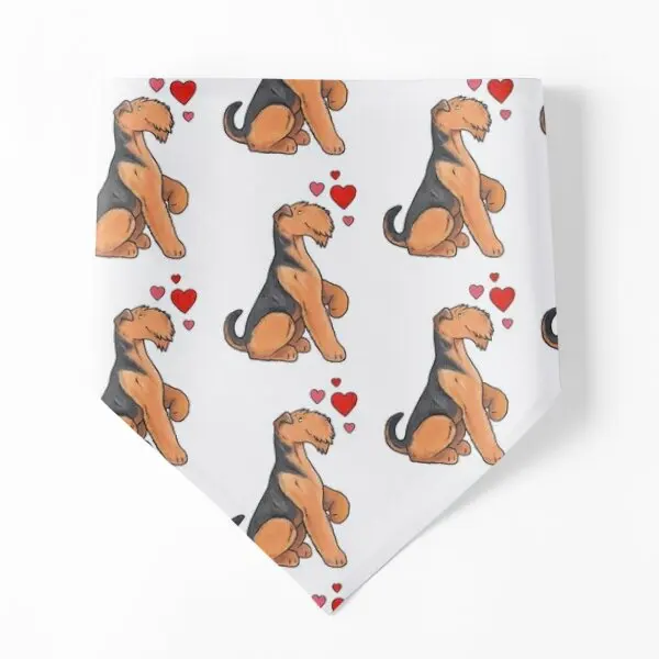 

Бандана Airedale Terrier для любителей собак, полотенце, шейный платок, товары для домашних животных, аксессуары для рождественского костюма кошки,...