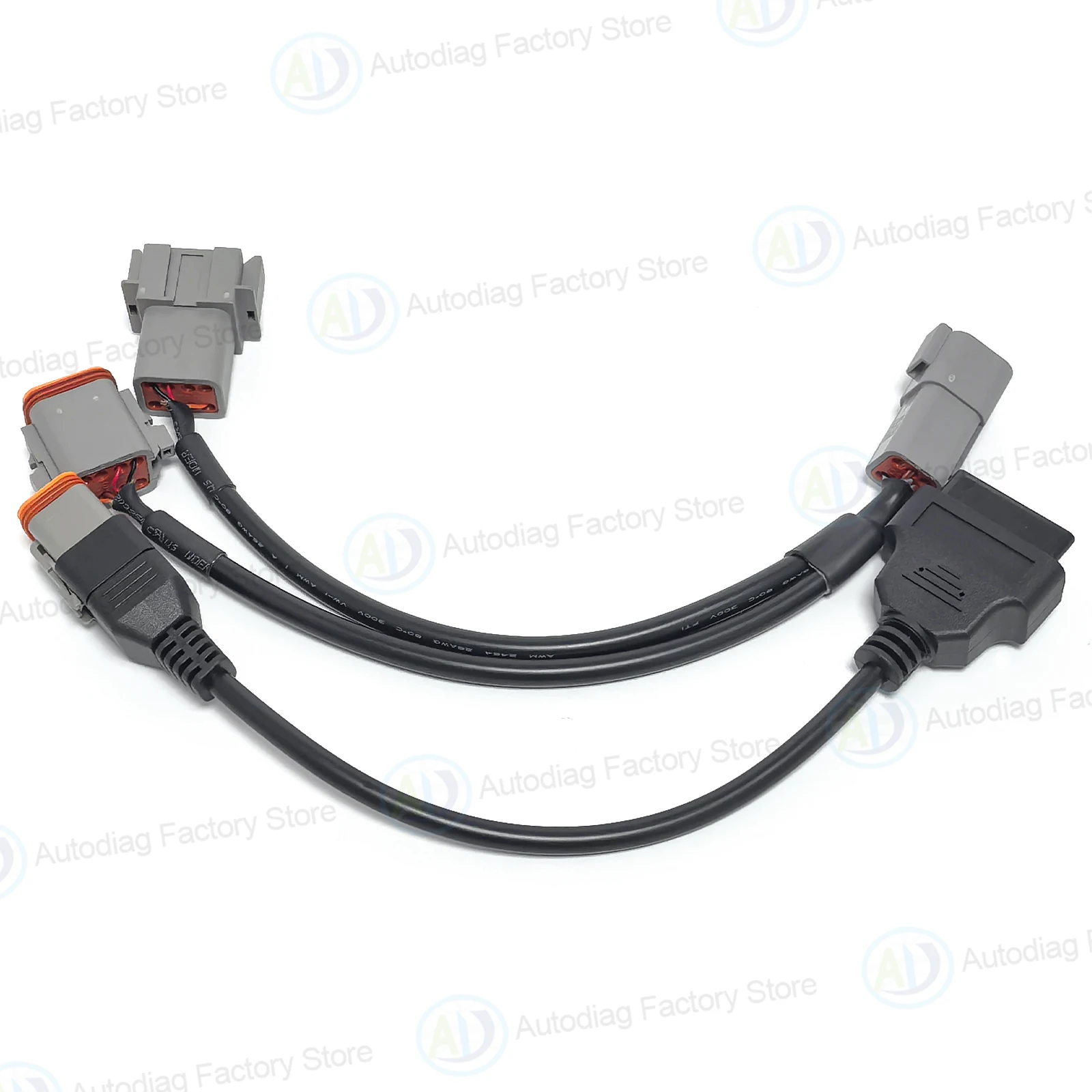 Фото Кабель OBD для Volvo Penta Vodia, диагностический кабель для промышленных морских двигателей, 6-контактный и 8-контактный, для Vodia5/EDC1/EDC4/D4-D6/D5-D16/D9-D16 №4