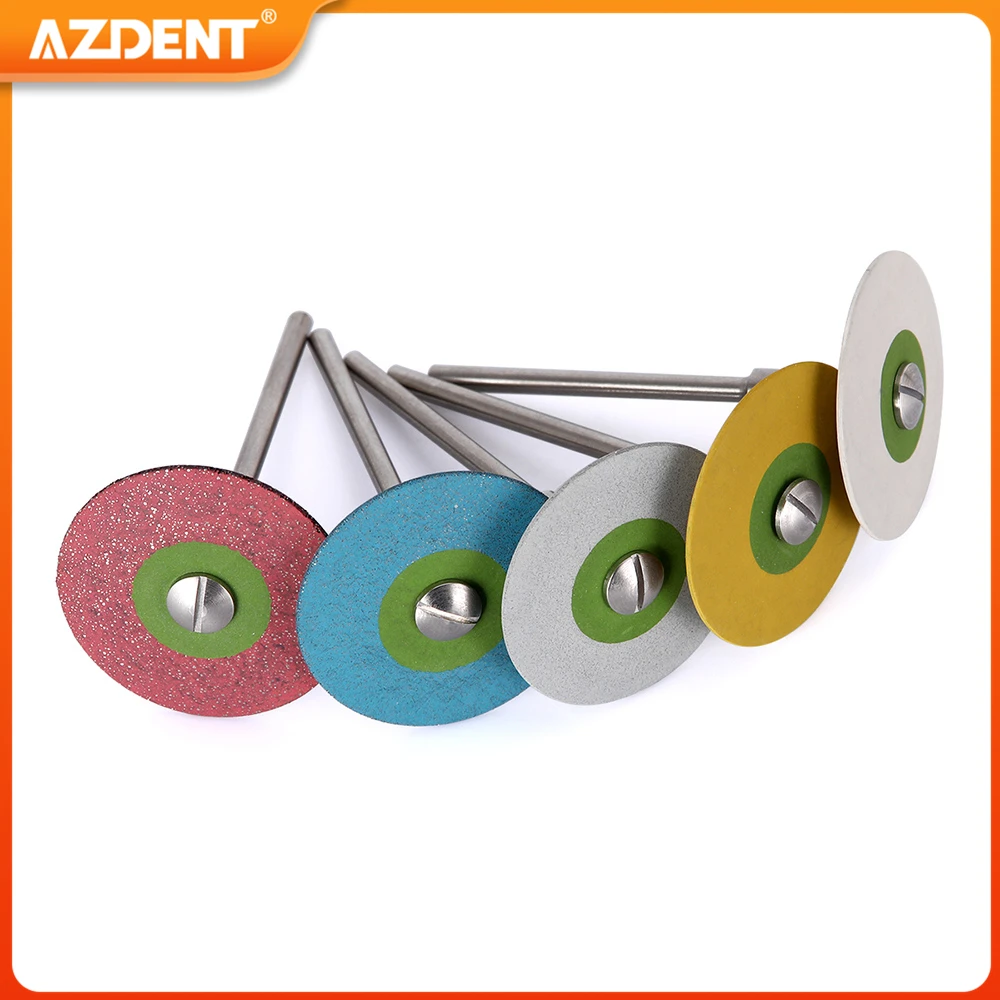 1PC AZDENT Dental Stones Wheel Grinder for Zirconia Ceramic 
