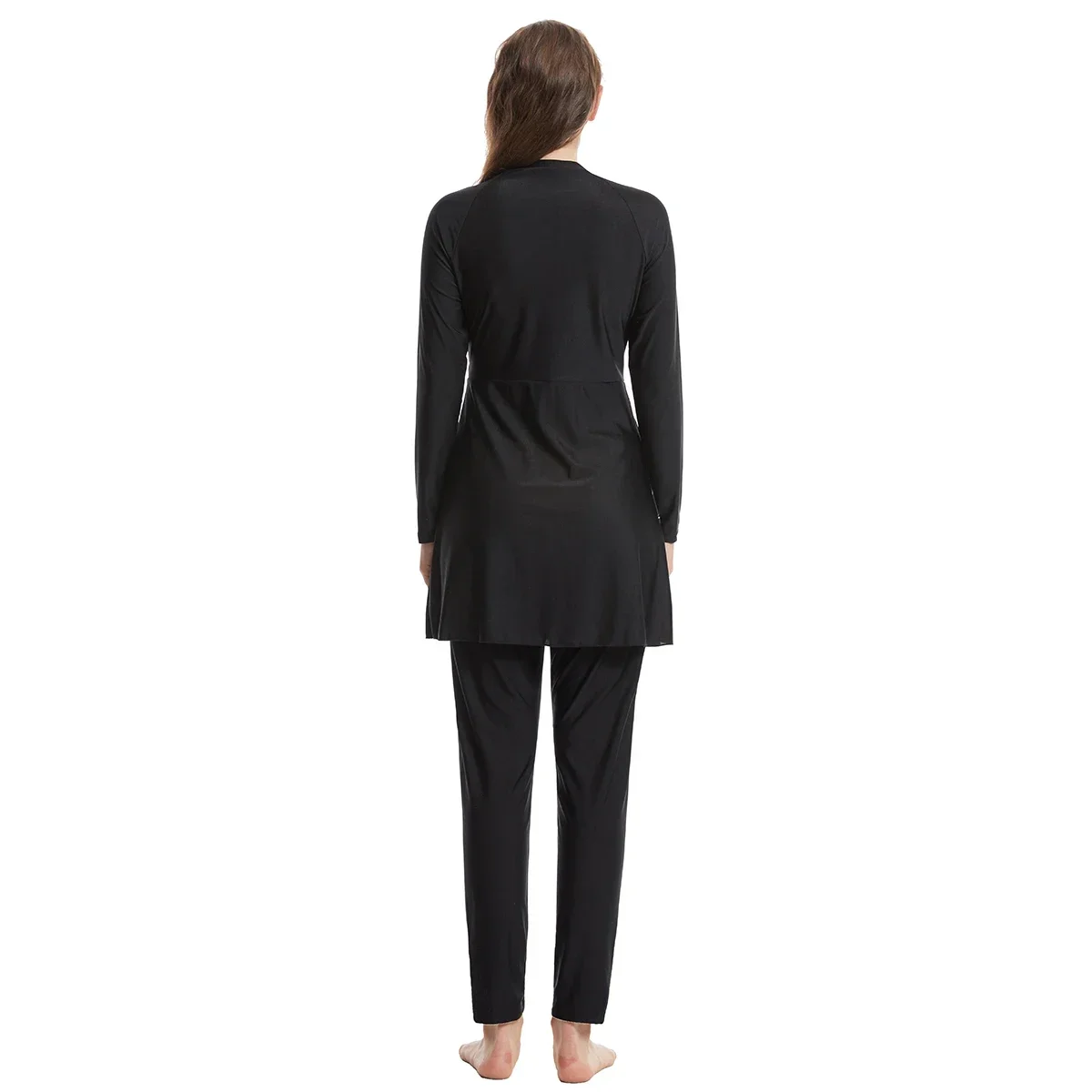 Турецкая Дубайская одежда для купания Женский Модный Купальник с длинным