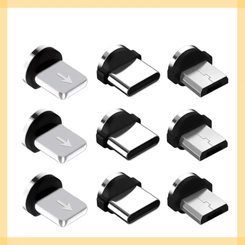 

5 Pcs 360 Rotation Tips For Mobile Charge Replacement Parts To Use Durable Converter Charging Adapter