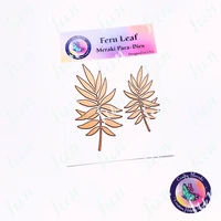 fern leaf shape cutting dies metal newest stencils for scrapbooking photo album decorative embossing diy paper card hot selling