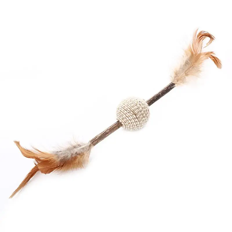 

Clean Cat Teeth Catnip Toyl Wooden Remove Cat Tartar Cat Toy Durable Cat Supplies Polygonum Stick Health Kitten Molar Toy Relax