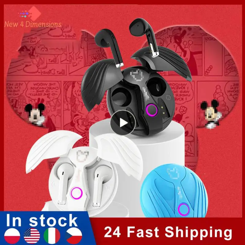 

5.0 With Charging Bin Music Earbuds Black Tws Wireless Headset Noise Reduction Outdoor Sports Headset Stereo