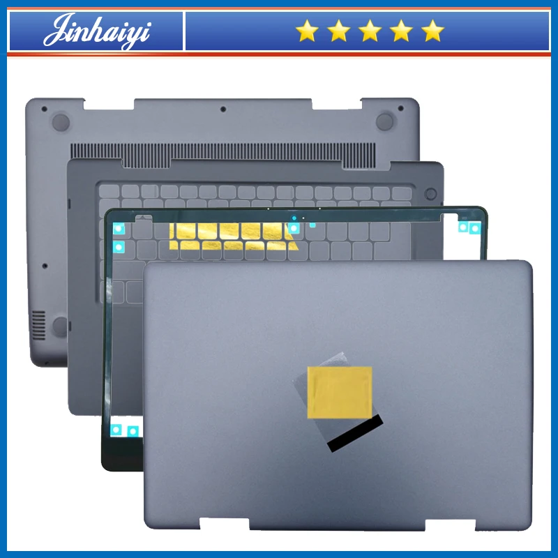 Верхняя Нижняя крышка для DELL Inspiron 14MF 14-5000 MF14 5481 5482, задняя крышка для экрана, рамка для рук, нижняя крышка 0HRDNK XHYYJ