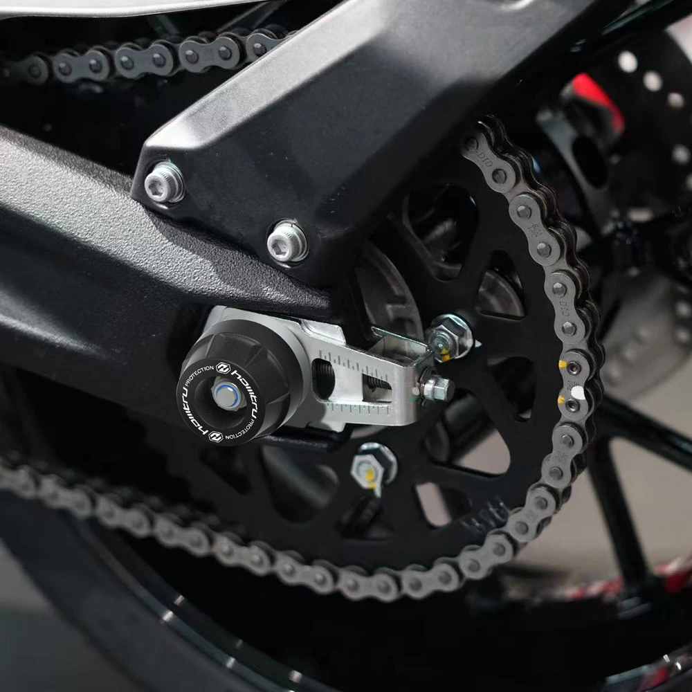 Защита передней и задней оси вилки мотоцикла (слайдер) для Ducati Monster 797 и 797 Plus 2018-2024 (art.: 3920d9fa3ff1d) - 3920d9fa3ff1d