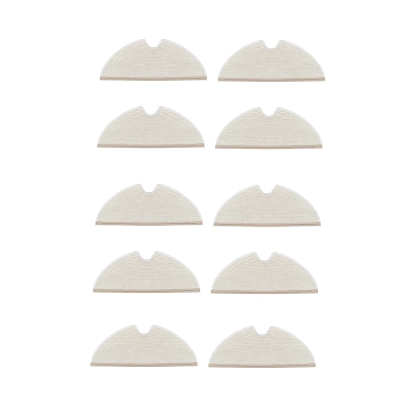 

10Pcs Mop Cloths For Xiaomi Roborock T8 For Roborock Vacuum Cleaner Parts Accessories