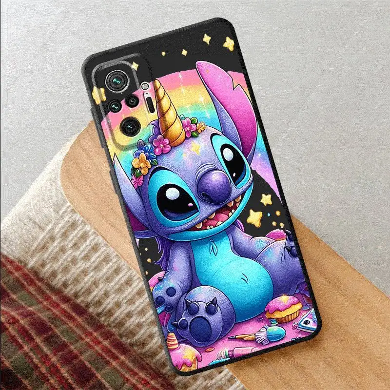 Чехол для телефона Disney Stitch Bubble Gum Xiaomi Redmi Note 7 8 T S 10 11 12 Pro ProPlus 13