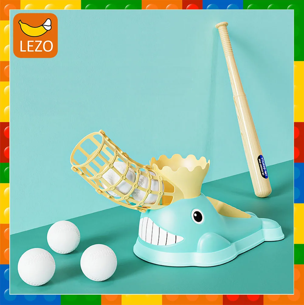 

Baseball Toy Ball Lancher Training Machine Set Children Ejection Sports Fitness Outdoor Children Baseball Excercise Toys Tools