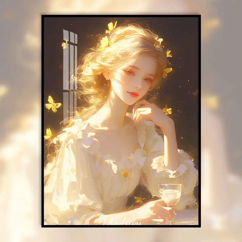 Домашний декор Ручная работа вышивка крестиком готовый продукт на заказ