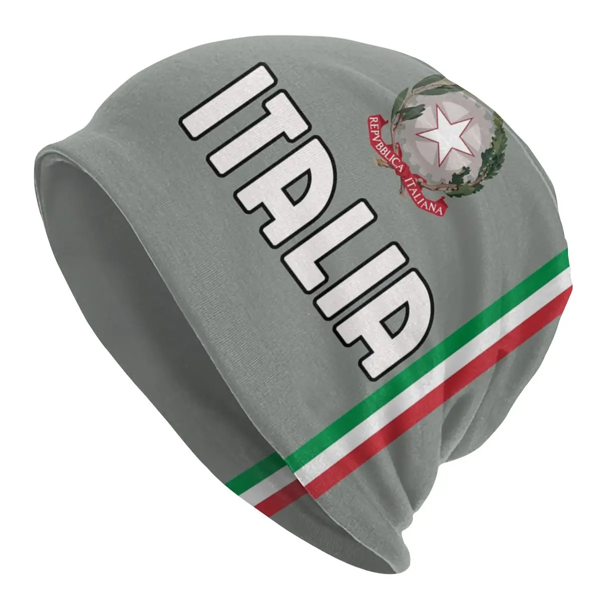 

Italy Flag Bonnet Femme Hip Hop Knit Skullies Beanies Cap Autumn Winter Warm Italy National Italia Sport Team Design Beanie Hat