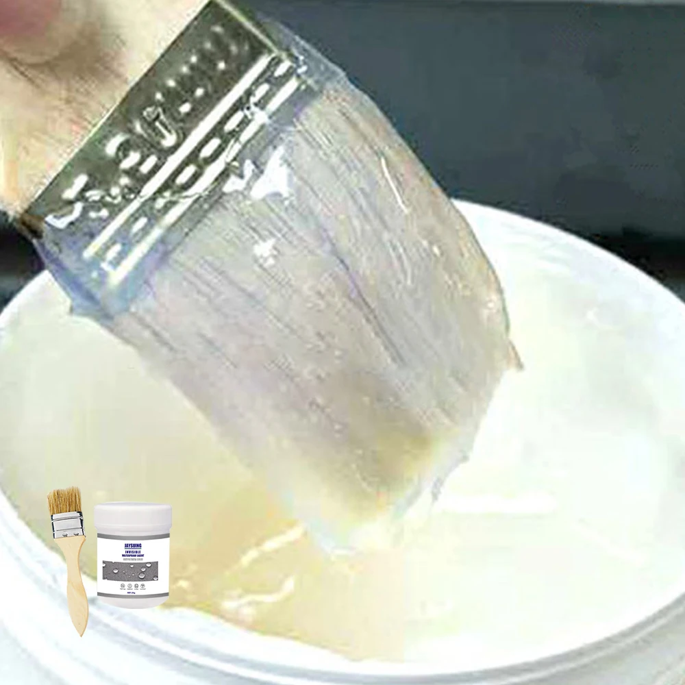

Waterproof Leakproof Glue Sealant Agent With Brush-a Jaysuing Transparent Waterproof Anti-leakage Water-based Sealant Plus Brush