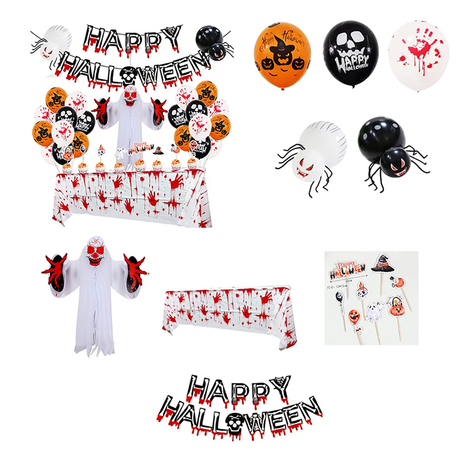 

Nome Inflatable Traction Inflatable Halloween Supplies Mylar Balloon- Balloon- Foil Party SetHalloween Latex And Inflatable Toy