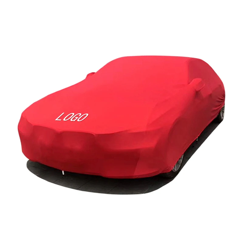 

Universal Stretch Car Cover Sunscreen Windproof Dustproof Scratch-proof UV-proof Customized Logo Car Cover for Honda Benz BMW