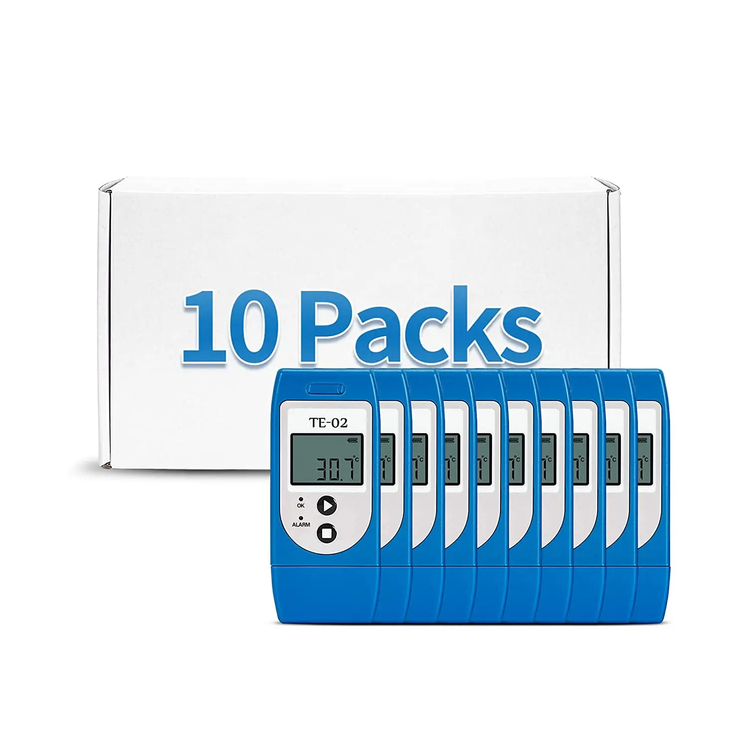 

Temperature Recorder, Temperature Data Logger,with 32000 Readings, USB and PDF Temp Logger for Food & Vaccine Cold Chain