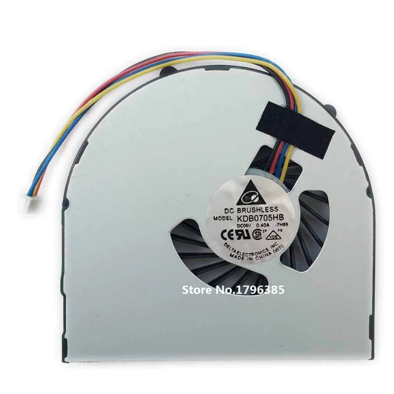 Новый вентилятор для ноутбука Lenovo V480 V580 B580 B480 B590 B490 M490 M590, вентилятор для охлаждения процессора KSB06105HB BJ49